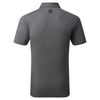 Footjoy Heather Self Colar Poloshirt 80136 Grijs 2