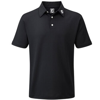 Footjoy Pique Poloshirt 91822 Zwart