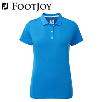 Footjoy Pique Poloshirt 94327 Dames Cobalt Blauw