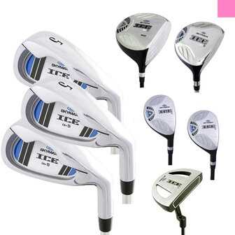 Skymax IX-5 Full Linkshandig Golfset Dames Graphite Zonder Tas