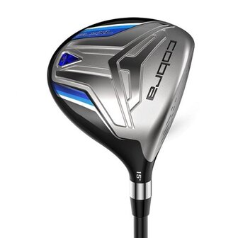 Cobra Fly-XL Complete Set Heren Graphite Cartbag Blauw Fairway Wood