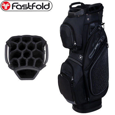 Fastfold Star Cartbag, zwart