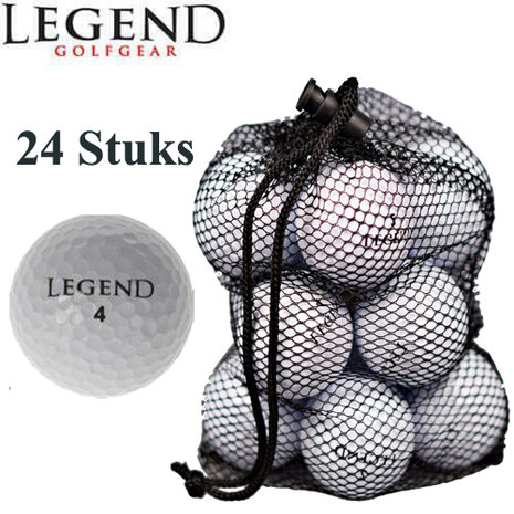 24-Stuks Legend Golfballen, wit