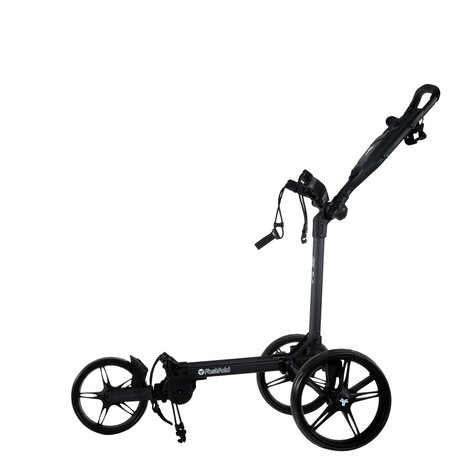 Fastfold Flat Golftrolley, zwart