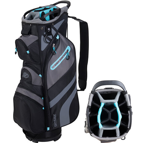 Skymax IX-5 Complete Golfset Dames Graphite met Cartbag Zwart/Blauw